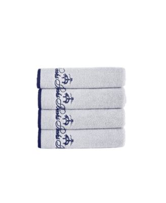Contrast Frame Bath Towels