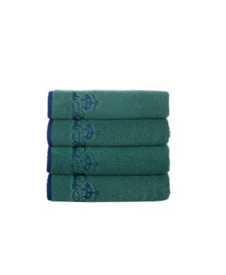 Contrast Frame Bath Towels