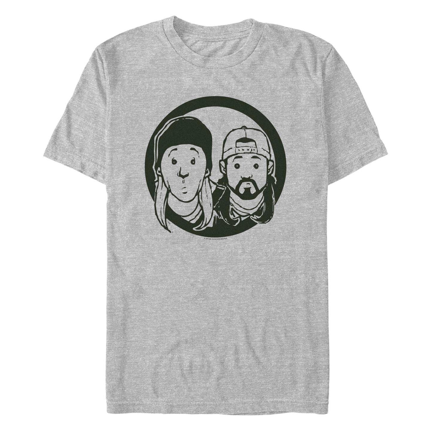 Мужская футболка Fifth Sun Jay and Silent Bob Short Sleeve, цвет: Меланжевый — фото 1