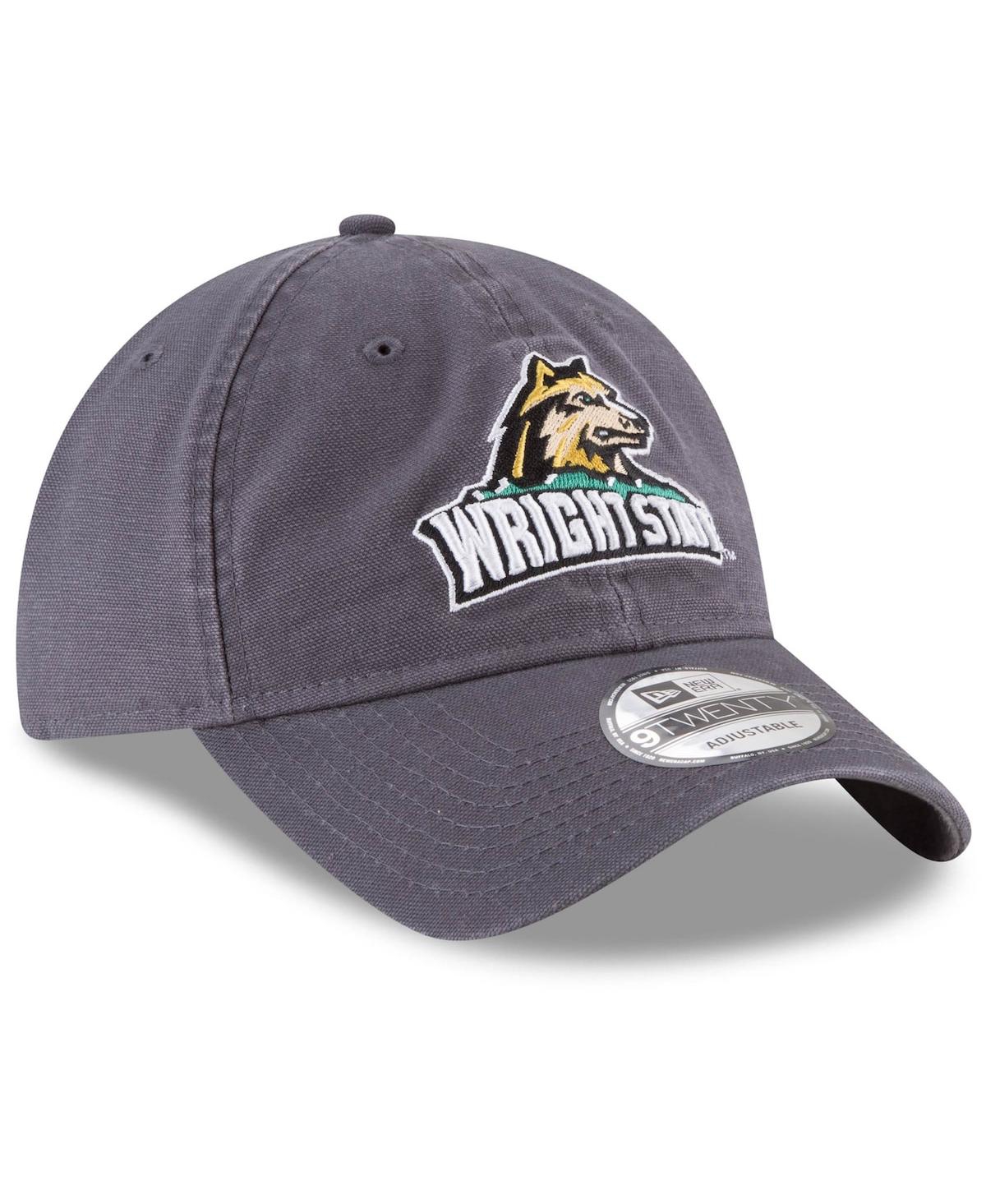 Men's New EraWright State Raiders Core 9TWENTY Adjustable Hat - Gray