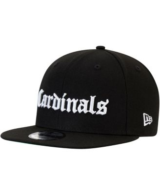 New Era Men's Black Arizona Cardinals Gothic Script 9FIFTY Adjustable ...