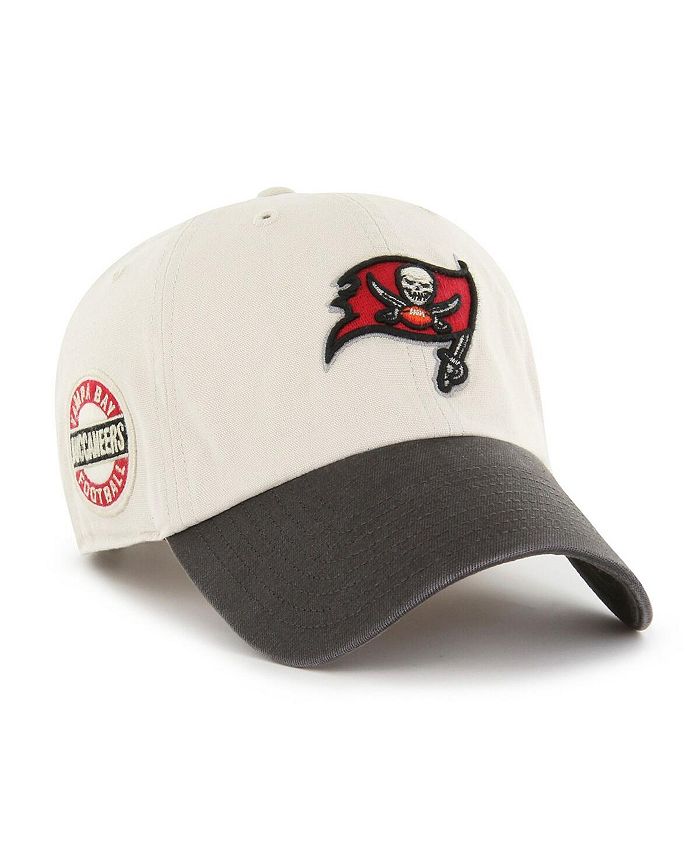 47 Brand Men's '47 Cream, Pewter Tampa Bay Buccaneers Sidestep Clean Up  Adjustable Hat - Macy's