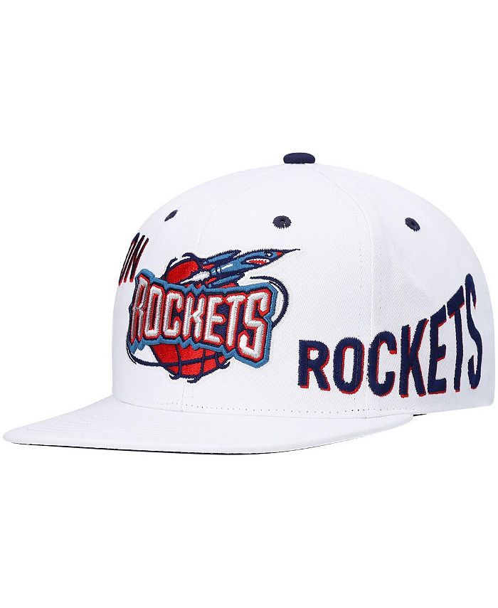 Mitchell & Ness Men's x Lids White Houston Rockets Hardwood Classics ...