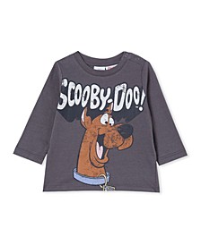 Baby Boys Jamie Long Sleeves Scooby Doo Licensed T-shirt