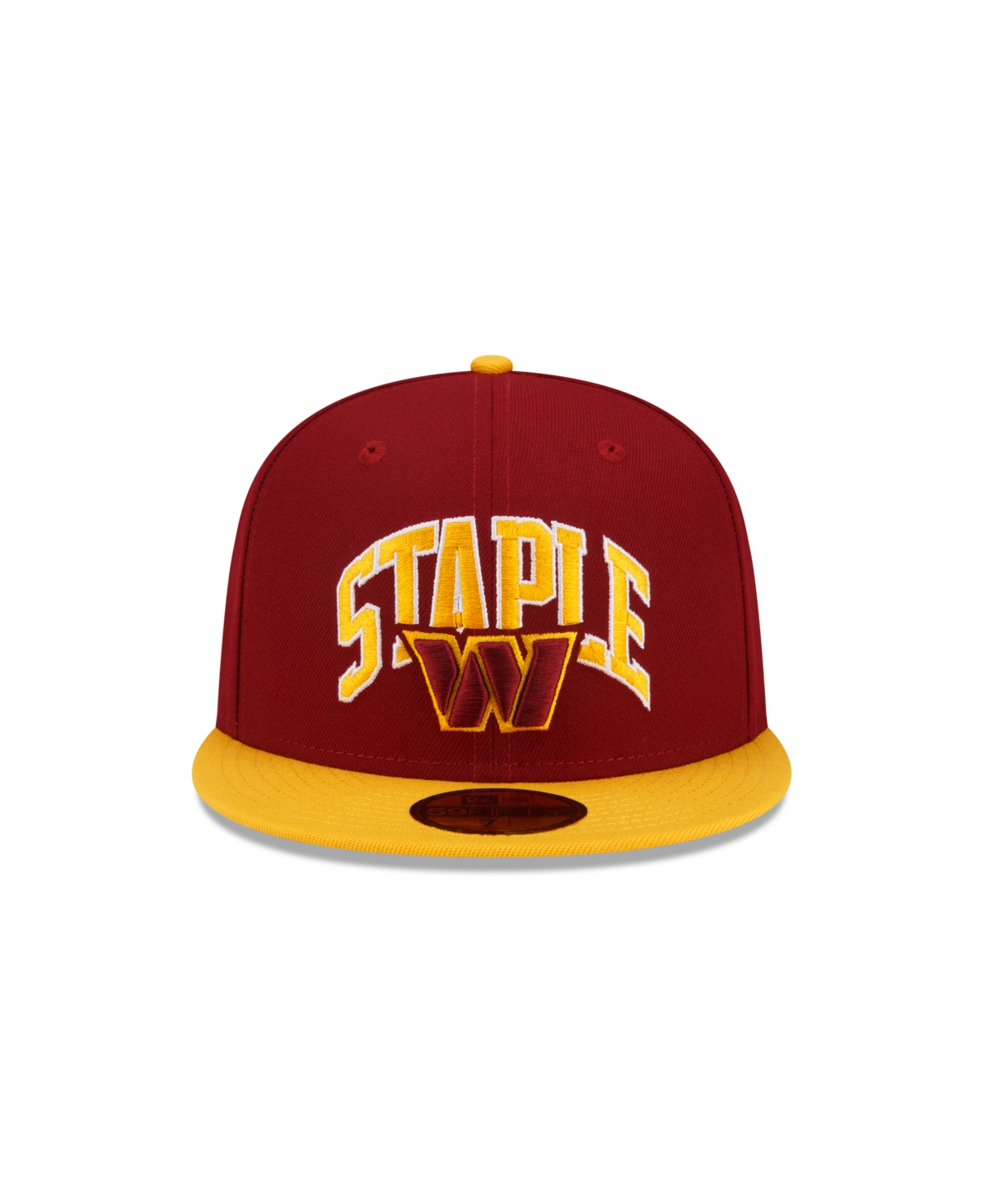 Men's New Era X Staple Gold Washington Commanders Pigeon 59Fifty Fitted Hat - Gold