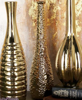 Ceramic Glam 2 Piece Vase Set