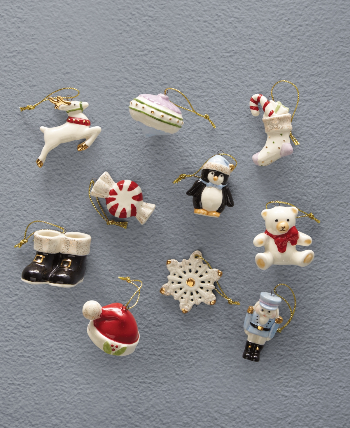 Lenox Christmas Memories 10 Piece Ornament Set - Multi And Color