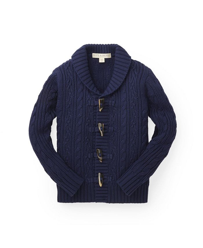 Hope & Henry Boys' Shawl Collar Cardigan, Infant Macy's