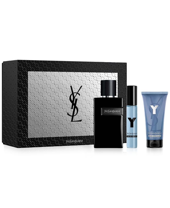 Yves Saint Laurent Men's 3-Pc. Y Le Parfum Gift Set - Macy's