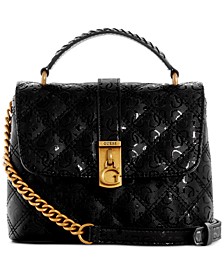 Gaia Quilted Top Handle Flap Mini Crossbody