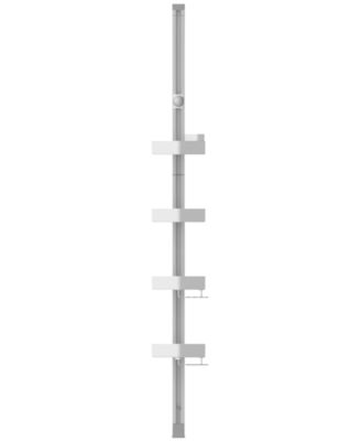 SpaStudio Tension-Pole 4-Tier Shower Caddy