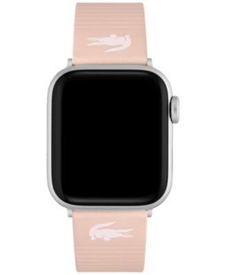 Lacoste - Striping Blush Leather Strap for Apple Watch&reg; 38mm/40mm