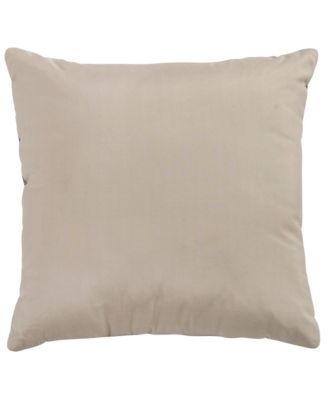 Antique-Like Pine Cone Decorative Pillow, 18" x 18"