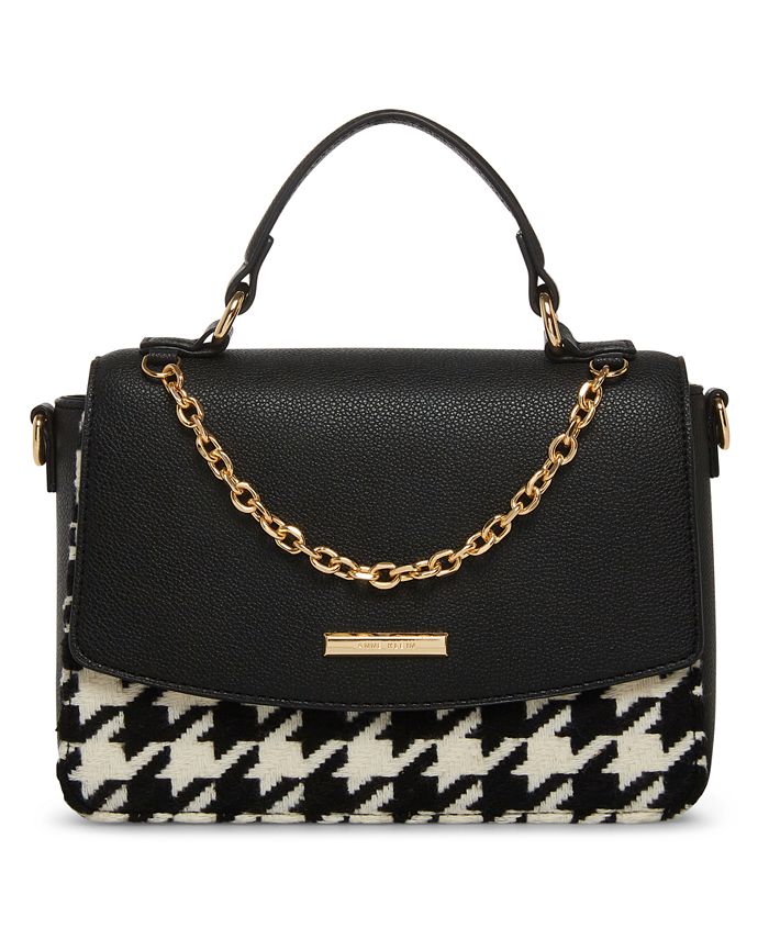 Anne klein houndstooth online luggage
