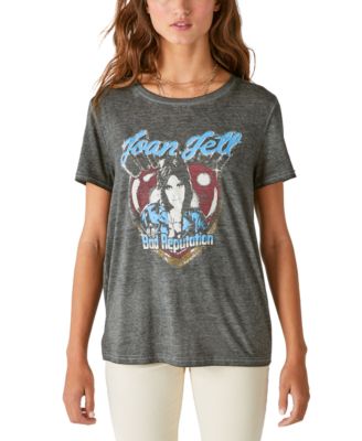 Lucky Brand - Joan Jett Classic Crewneck T-Shirt