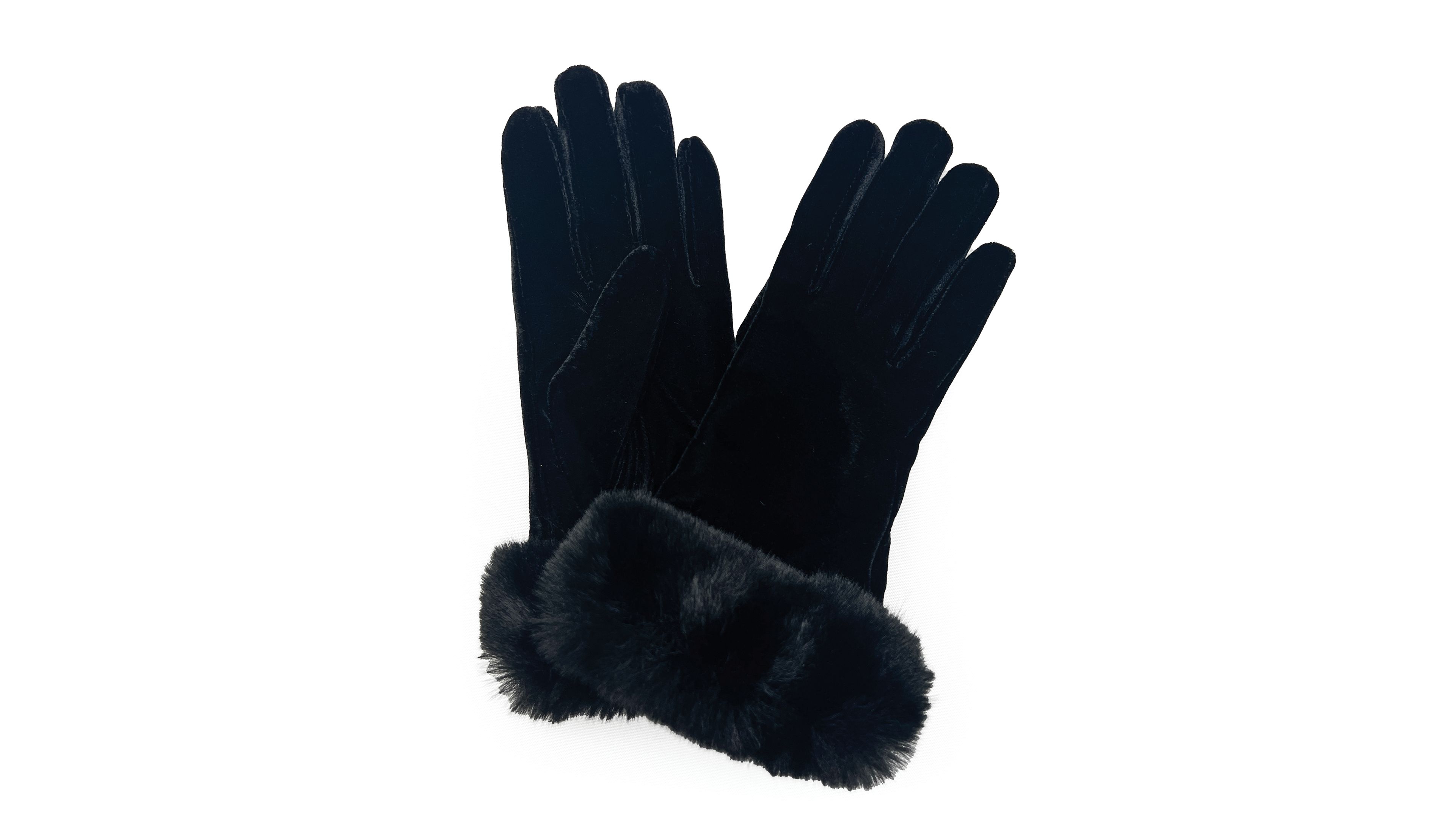 Marcus Adler Women's Plush Cuff Thinsulate Lined Velvet Gloves