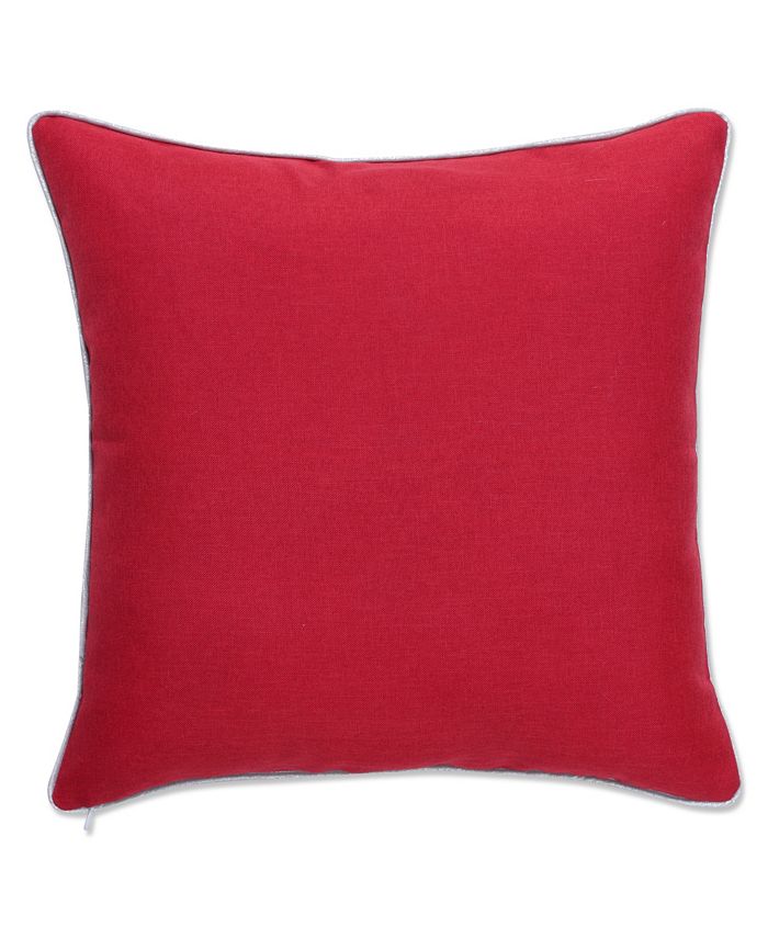 Pillow Perfect Merry Little Christmas Decorative Pillow, 18" x 18" Macy's