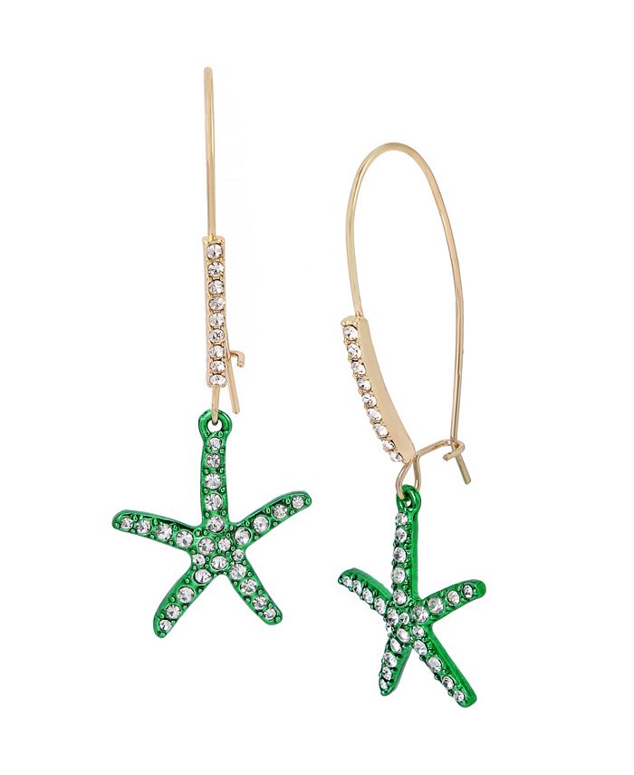 Betsey johnson starfish shop earrings