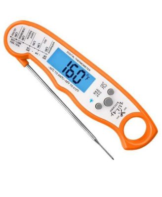 Instant Read Food Thermometer - Waterproof Digital Meat Thermometer
