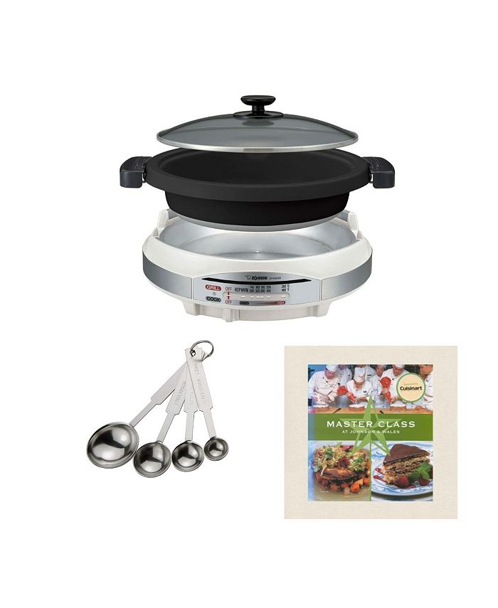 Zojirushi Gourmet D'expert Electric Skillet With Cookbook & Measuring Spoon  Set - Macy's