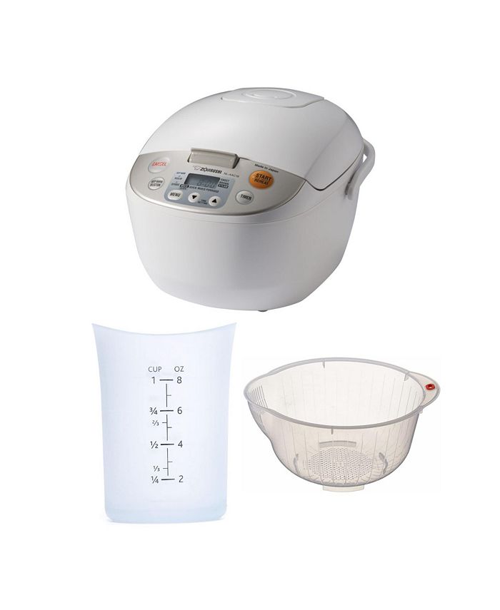 Zojirushi Rice Cooker And Warmer (10Cup) With Rice Washing Bowl