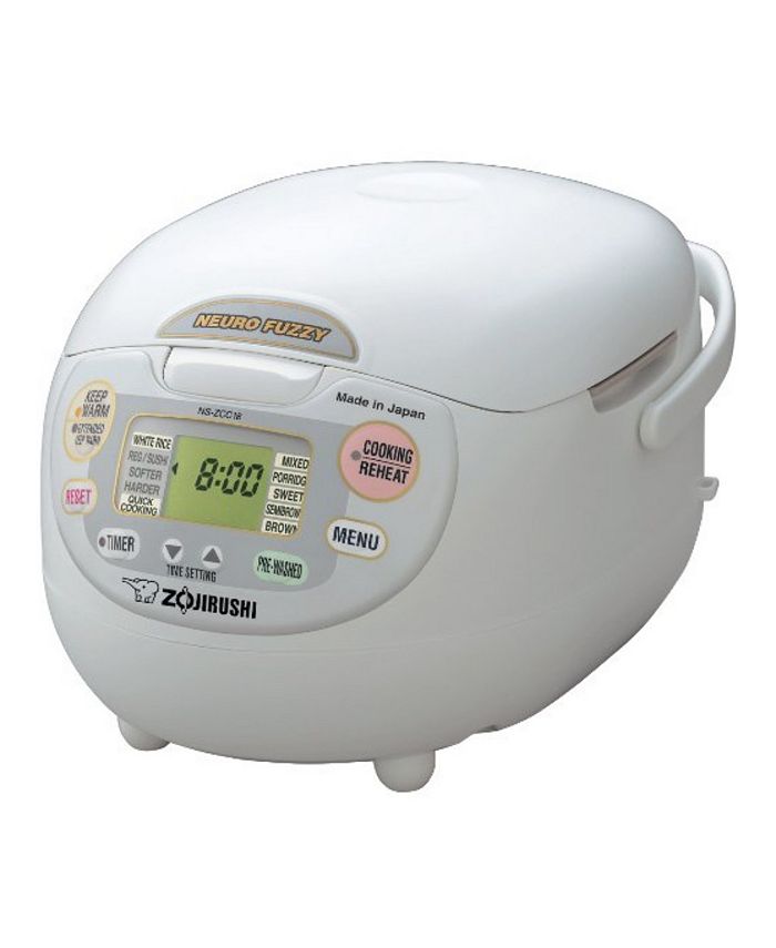 Zojirushi Neuro Fuzzy 10Cup Rice Cooker And Warmer With Recipe Book
