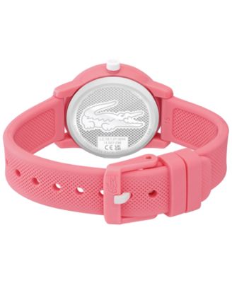 Kids L.12.12 Pink Silicone Strap Watch 32mm