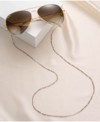 Women's Rhodium Plated Go-to Glasses Chain