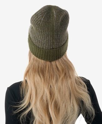 Women's Confetti Cuff Ribbed Knit Beanie
