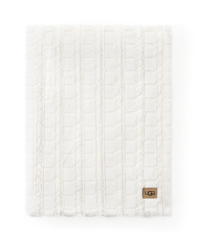 UGG Carleen Faux Fur Throw 50