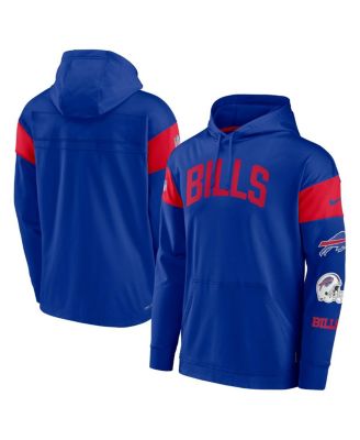 Nike Men's Buffalo Bills Sideline KO Fleece Full-Zip Hoodie - Macy's