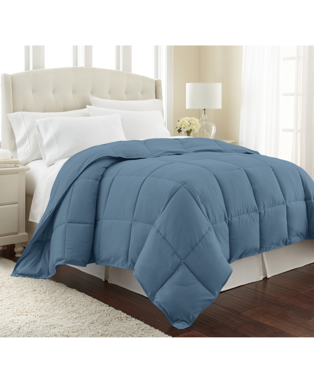 Southshore Fine Linens Premium Down Alternative Comforter, Twin In Coronet Blue