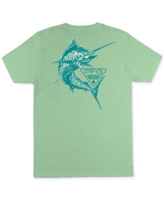Columbia - Men's PFG Classic-Fit Marlin Logo Graphic T-Shirt