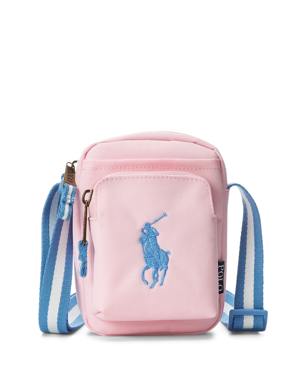 Polo Ralph Lauren Kids' Big Girls Color Festival Adjustable Strap Bag In Carmel Pink