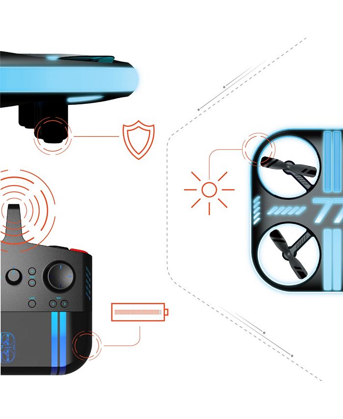 Sharper Image Lumo Stunt Remote Control Glow Drone Macy's
