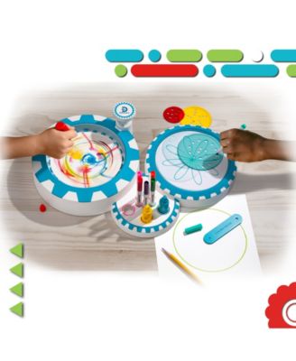 Spiral and Spin Art Station-Set includes - Spin Station