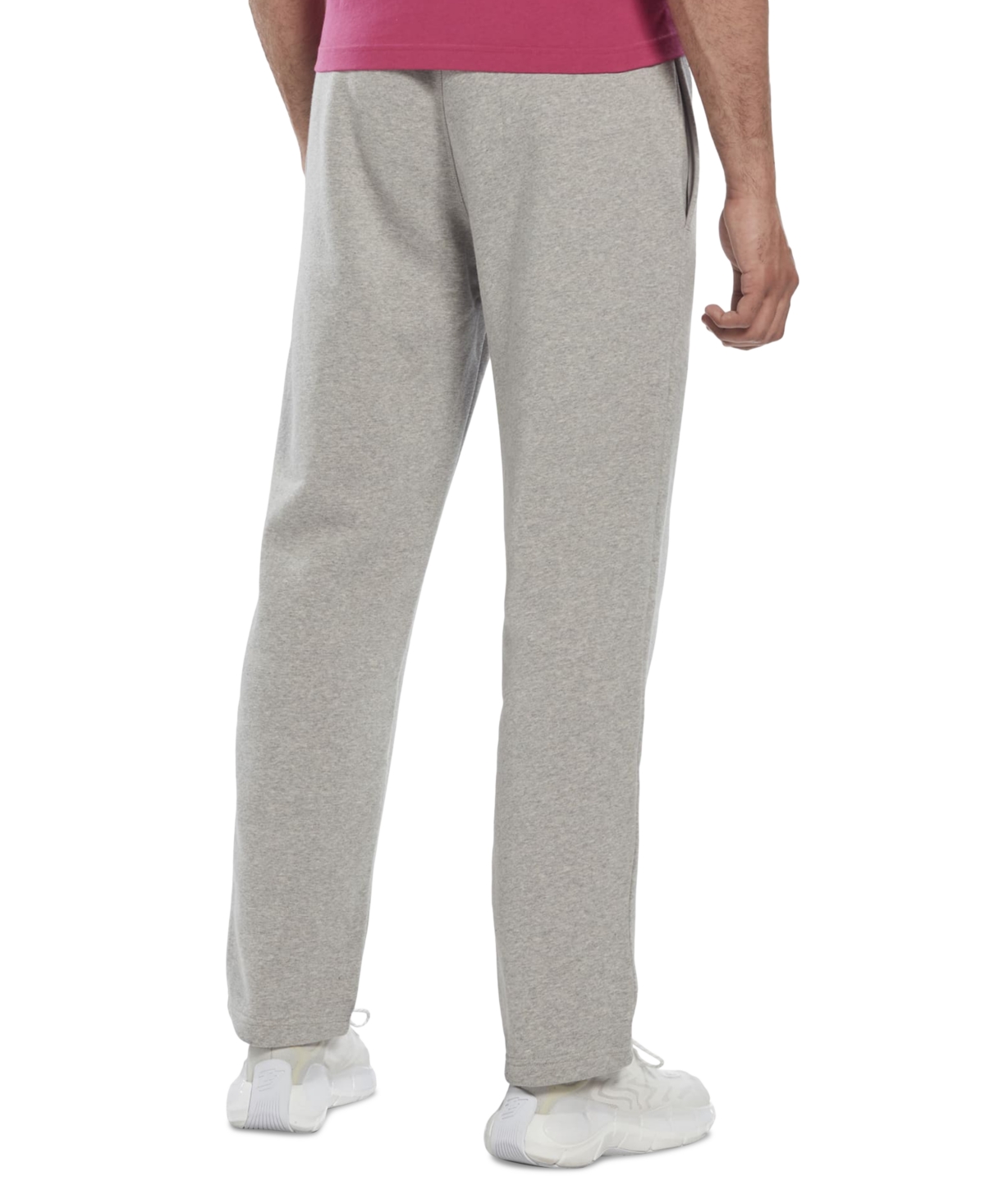 Reebok Men's Identity Open Hem Fleece Training Pants