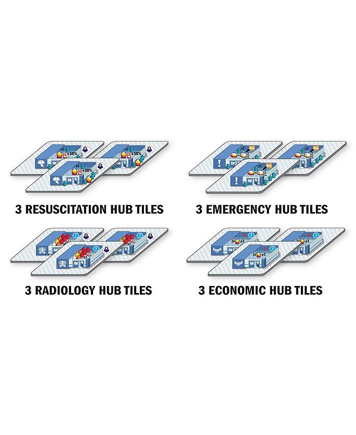 Capstone Games Clinic Deluxe Extension 2 Strategy Board Game Extension