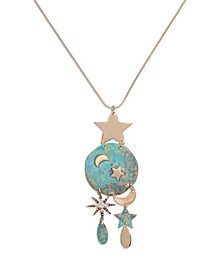 Women's Celestial Patina Pendant Necklace