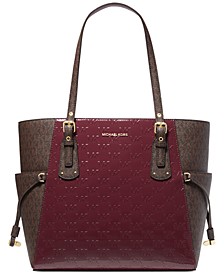 Signature Voyager Large East West Tote