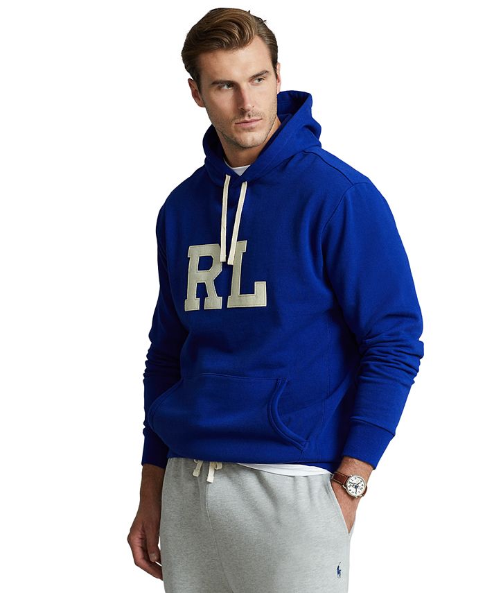 Polo Ralph Lauren Men's Big & Tall Monogram Fleece Hoodie & Reviews -  Hoodies & Sweatshirts - Men - Macy's