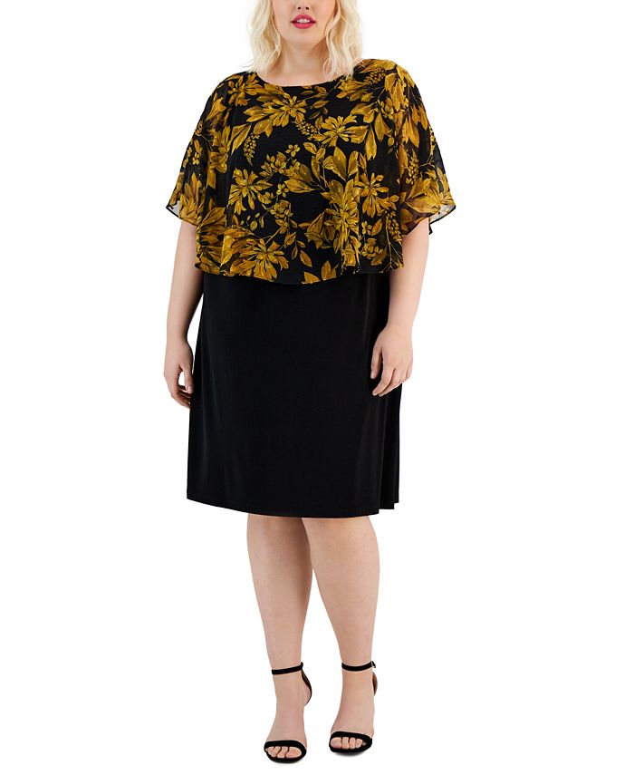Plus size jersey knit dresses hot sale