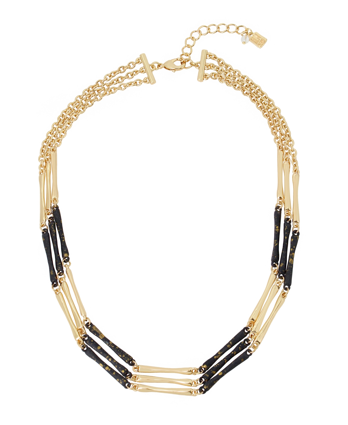 Women's Patina Collar Necklace - Black Patina