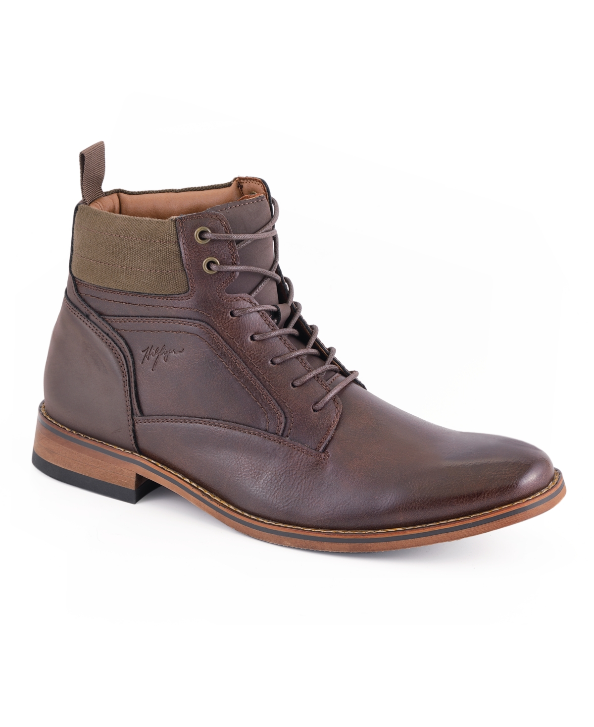 UPC 196496845789 product image for Tommy Hilfiger Men's Bowler Lace Up Casual Boots Men's Shoes | upcitemdb.com