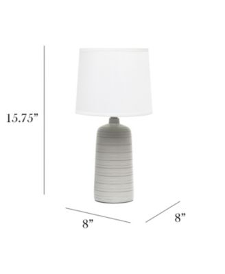 Textured Linear Table Lamp