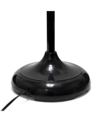 Simple Designs 5 Light Adjustable Gooseneck Floor Lamp with Shades