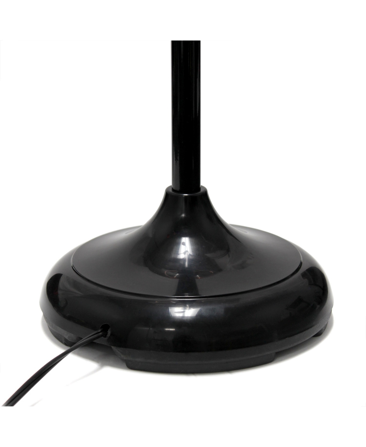 Simple Designs 5 Light Adjustable Gooseneck Floor Lamp with Shades