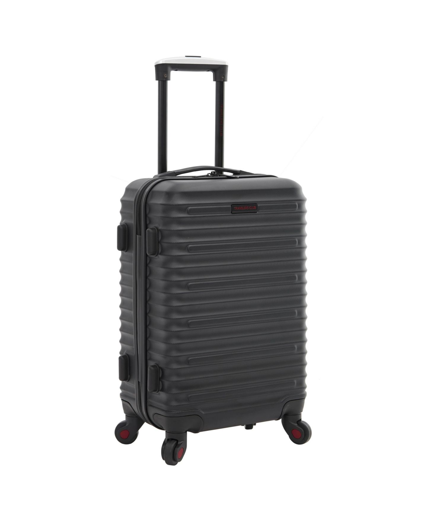 Сумки Travelers Club Tour Collection 6 Piece Hard Side Set with Spinner Wheels, цвет: Чёрный — фото 5