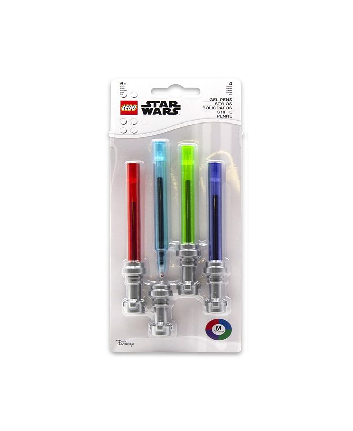 LEGO® Star Wars Lightsaber Gel Pen Set, 4 Piece - Macy's