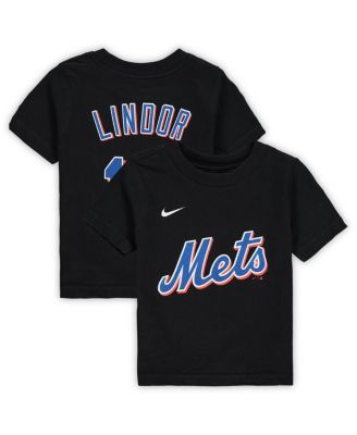 Nike New York Mets Men's Name and Number Player T-Shirt - Francisco Lindor  - Macy's